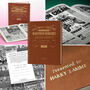 Notts County Personalised Football Gift Meadow Lane Newspaper History Book, thumbnail 9 of 12