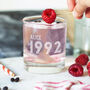 Personalised 1993 30th Birthday Glass, thumbnail 2 of 6