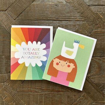 Mini Colourful Totally Amazing Card, 3 of 5