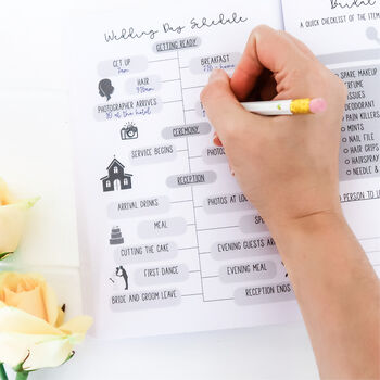Personalised Minimalist Wedding Planner, 9 of 11