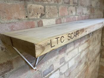 Scaffold Board Shelves With Prism Brackets, 8 of 12