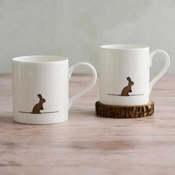 Woodland Collection Mugs, Set Of Four, 4 of 8