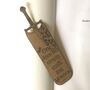 Lord Of The Rings Quote Wooden Bookmark, thumbnail 2 of 4