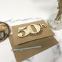 Personalised 50th Birthday Card, thumbnail 7 of 12