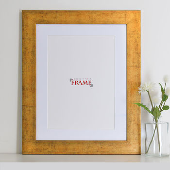 A3 Wide Gold Frame By Picture That Frame | notonthehighstreet.com