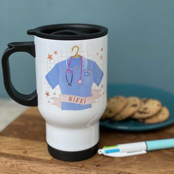 Personalised Nurse Travel Mug, 3 of 4