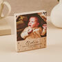 Personalised Wooden Photo Block With Engraved Name, thumbnail 3 of 5