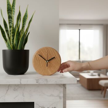 Personalised Wooden Clock, 4 of 8