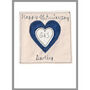 Personalised Sapphire Wedding Anniversary Card, thumbnail 12 of 12