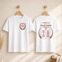Personalised Football Coach Team Names T Shirt, thumbnail 2 of 7