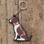 Springer Spaniel Key Ring Personalisation Available, thumbnail 3 of 8