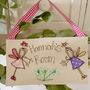 Girl's Personalised Door Sign, thumbnail 5 of 6