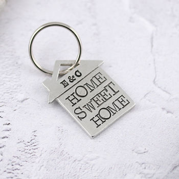Personalised First Home Housewarming Gift Keyring, 3 of 11