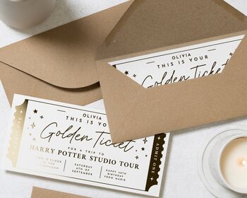 Golden Ticket Birthday Scratch Card, 8 of 9