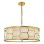 Four Light Drum Chandelier, thumbnail 1 of 3