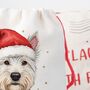 Personalised Westie Santa Sack, thumbnail 3 of 3