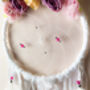 White And Purple Unicorn Floral Dream Catcher For Kids, thumbnail 4 of 6