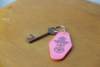 Hoy Nostalgia Motel Keyring The Grand Budapest Hotel, 5 of 9