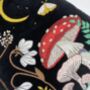 Luxury Embroidered Mushroom Hot Water Bottle, thumbnail 5 of 6