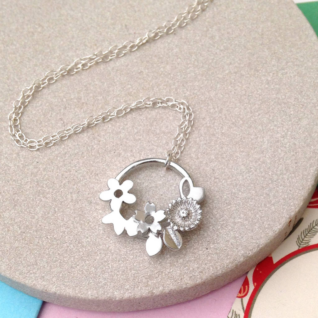 flower garden necklace by zelda wong