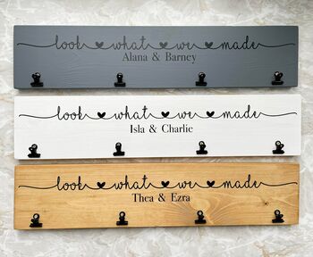 Look What We Made Childrens Artwork Hanger, 2 of 6