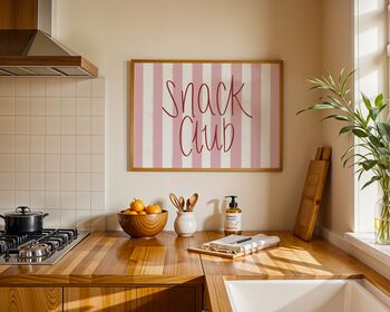 Snack Club Art Print, 2 of 12