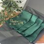 Personalised Reusable Forest Green Napkin Set, thumbnail 1 of 5