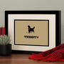 Personalised Golden Retriever Print For One Or Two Dogs, thumbnail 1 of 12
