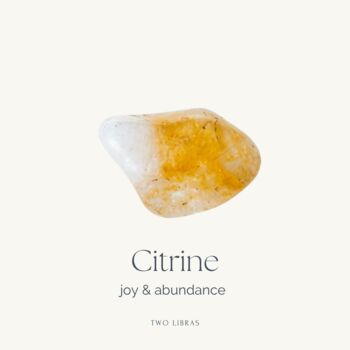Citrine Crystal Healing Necklace Manifest, Optimism, 5 of 5
