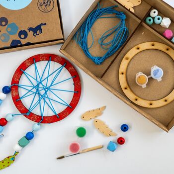 Personalised Make Your Own Dreamcatcher Craft Kit, 7 of 11