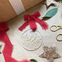 Personalised Nice List Christmas Tree Decoration, thumbnail 8 of 9