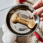 Personalised Set Of Two Christmas Dog Biscuits, thumbnail 1 of 4