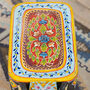 Vintage Hand Painted Elephant Side Table, thumbnail 5 of 5