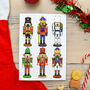 Dog Nutcrackers Christmas Card, thumbnail 2 of 4