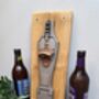 Wall Bottle Opener Drum Foot Pedal Oak Vintage, thumbnail 4 of 12