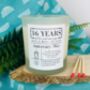 Personalised 16th Anniversary Wax Meaning Candle, thumbnail 3 of 11
