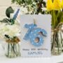 Personalised 16th Birthday Card Wooden Number Gift, thumbnail 2 of 4