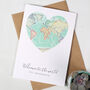 Welcome To The World Personalised New Baby Card, thumbnail 2 of 2