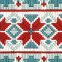 Bargello Tapestry Kit, Christmas Jumper Wall Hanging, thumbnail 5 of 8