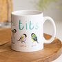 'Tits' Bird Mug, thumbnail 1 of 7