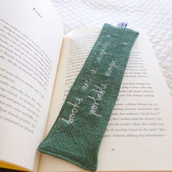 Book Magic Embroidered Bookmark, 5 of 5