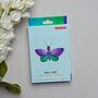 Wall Art Blue Copper Butterfly, thumbnail 1 of 2