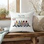 Personalised 50th Birthday Friends Cushion Gift, thumbnail 1 of 7