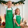 Child's Personalised Name Apron, thumbnail 1 of 11