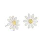 Little Aster Earrings In Silver And 18ct Gold, thumbnail 2 of 6