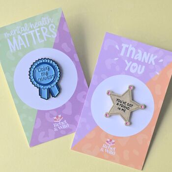 You've Got A Friend Star Enamel Pin Badge, 3 of 5