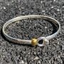 Personalised Silver And Gold Bracelet For Her, thumbnail 4 of 7