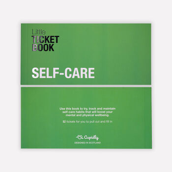 Little Ticket Book Of Self Care | Daily Wellness Tracker, 5 of 7