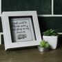 Caravan And Camping Quotation Framed Tile, thumbnail 1 of 6