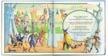 Personalised Children's Book, Royal Birthday Dragon, 7 of 9